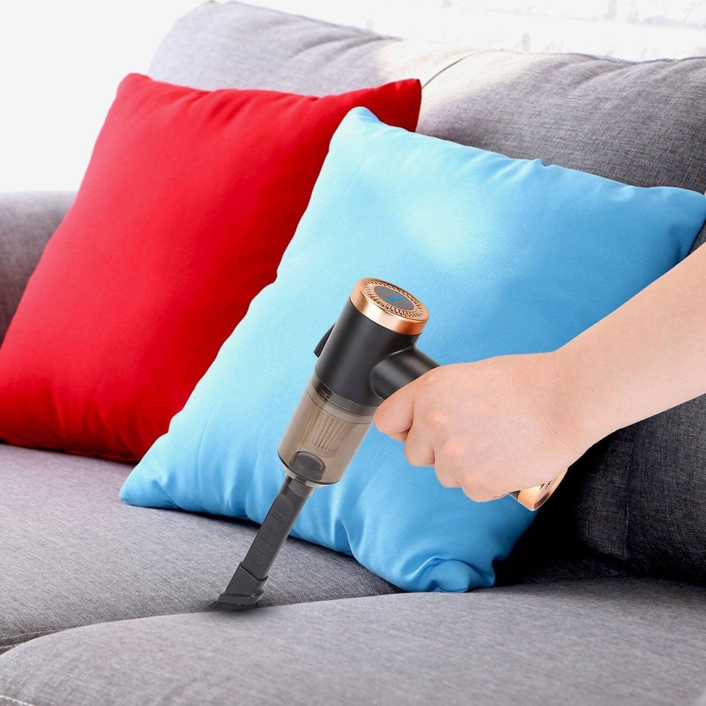 Skorter | 3-in-1 120W Portable Range Vacuum Cleaner with Brush Nozzle