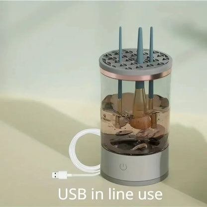 Skorter | 3-in-1 Automatic Makeup Brush Cleaning and Drying Stand