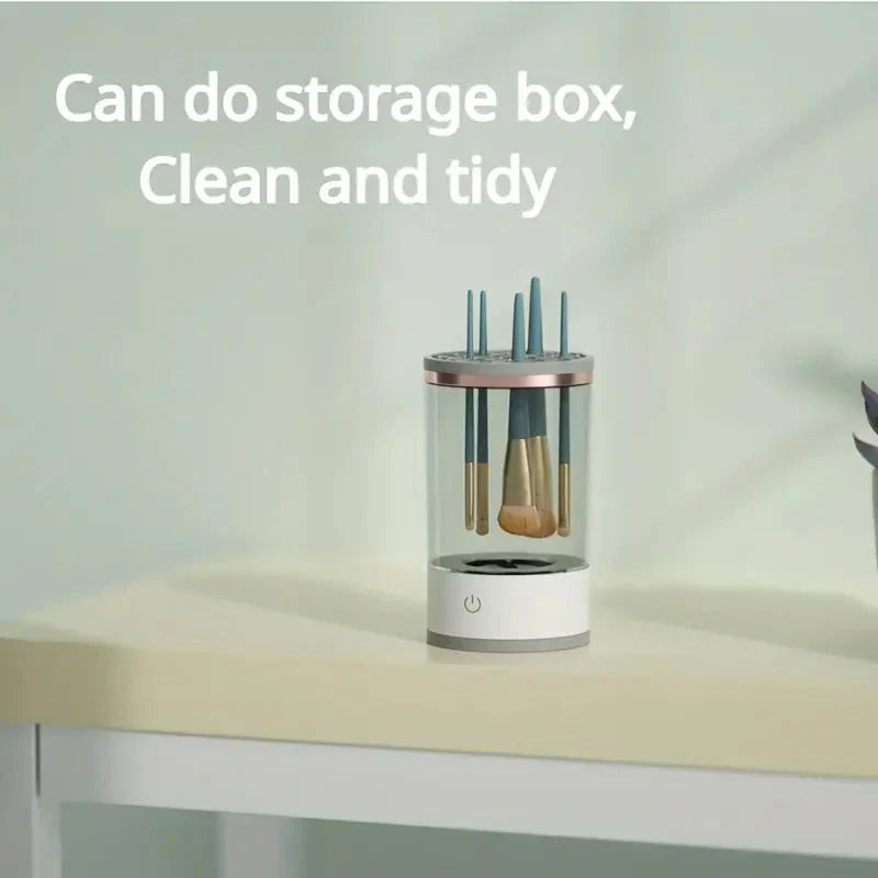 Skorter | 3-in-1 Automatic Makeup Brush Cleaning and Drying Stand