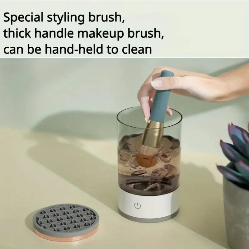 Skorter | 3-in-1 Automatic Makeup Brush Cleaning and Drying Stand