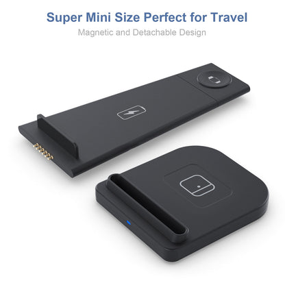 Skorter | 3-in-1 Foldable Fast Wireless Charger Holder