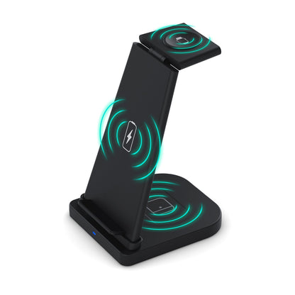Skorter | 3-in-1 Foldable Fast Wireless Charger Holder