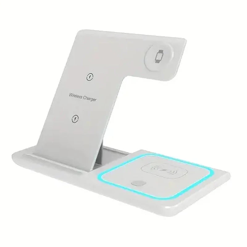 Skorter | 3-in-1 Foldsamboer Fast Wireless Charging Station