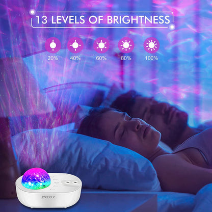 Skorter | 3-in-1 Galaxy Night Light Projector with Remote Control