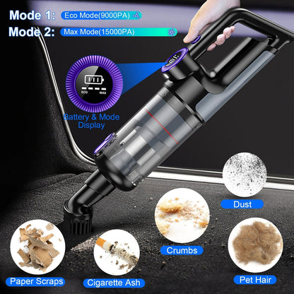 Skorter | 3-in-1 Handheld Wireless Car Vacuum