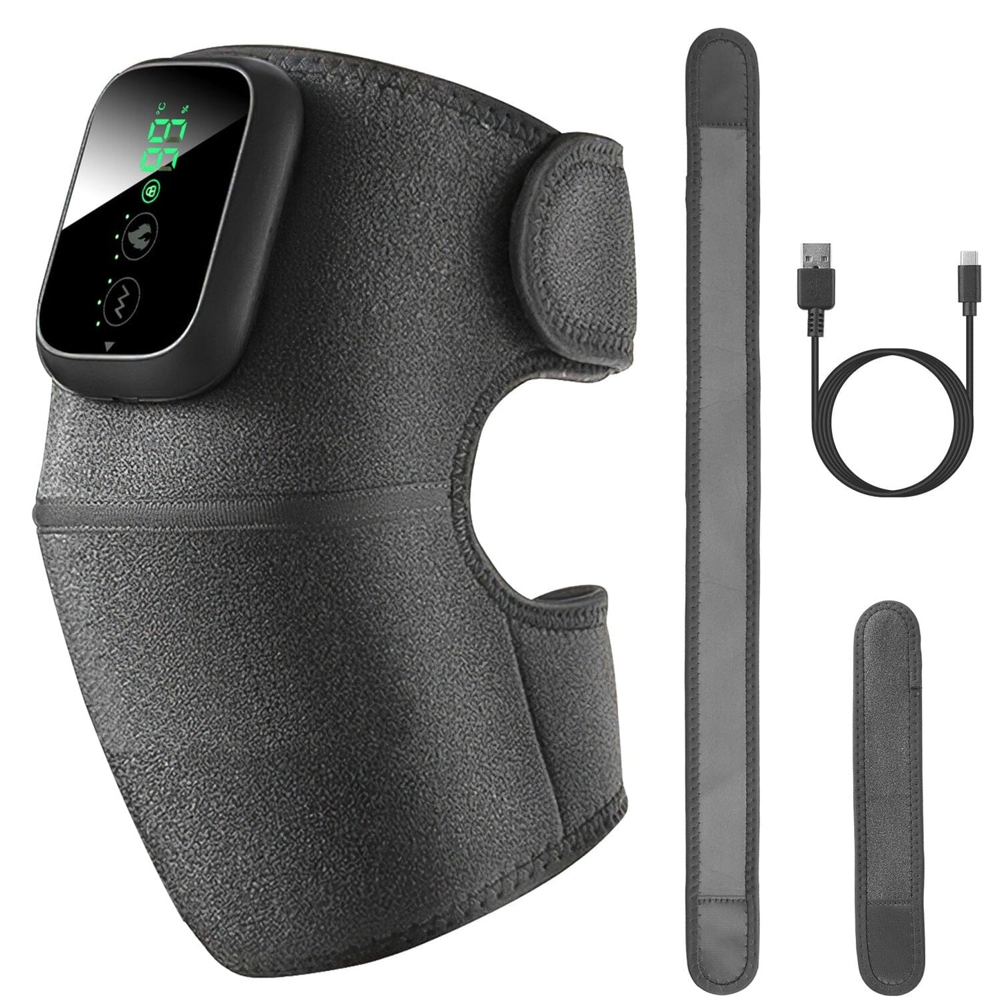 Skorter | 3-in-1 Heat Pads Massage with 3 Level Vibration