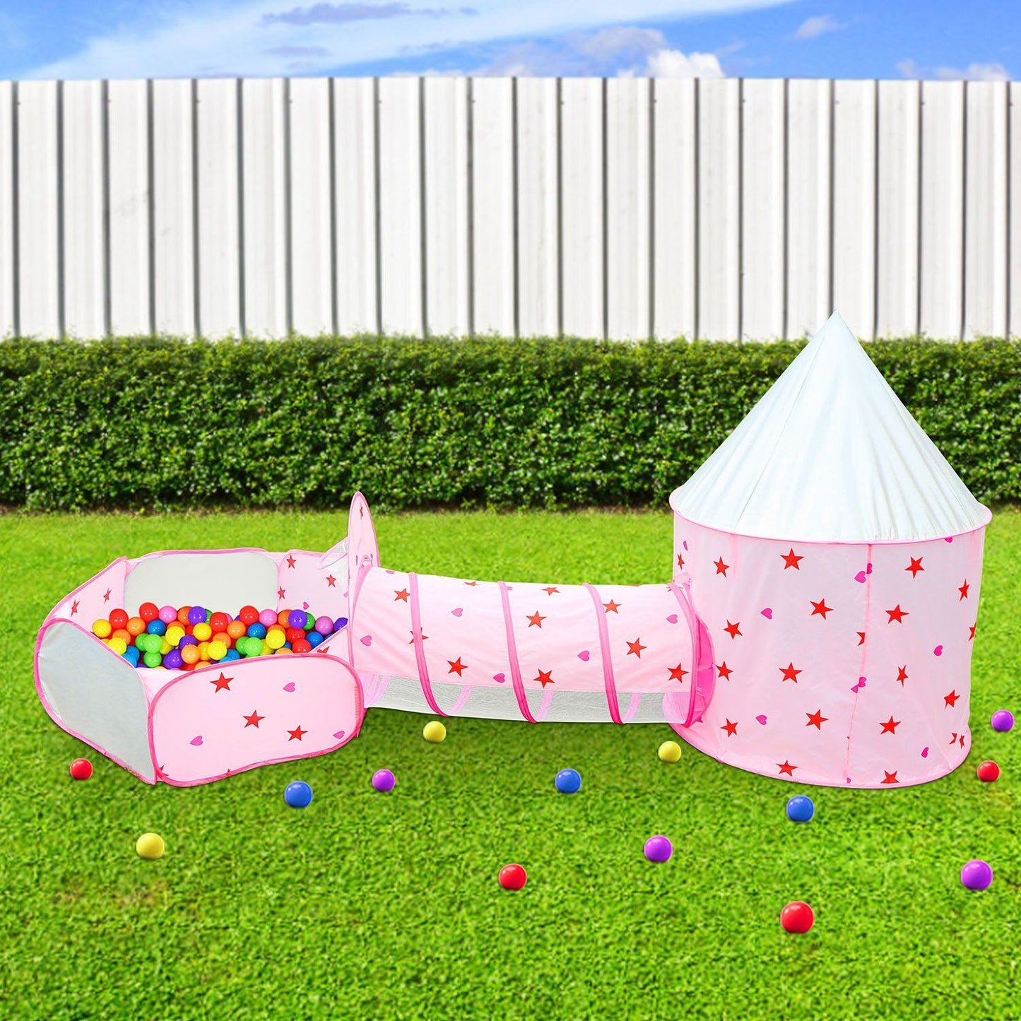 Skorter | 3-in-1 Kids Play Tent Ball Pit Set