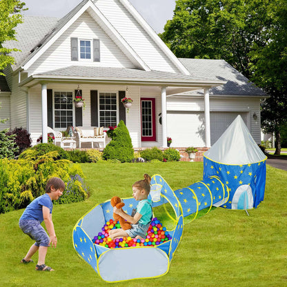Skorter | 3-in-1 Kids Play Tent Ball Pit Set