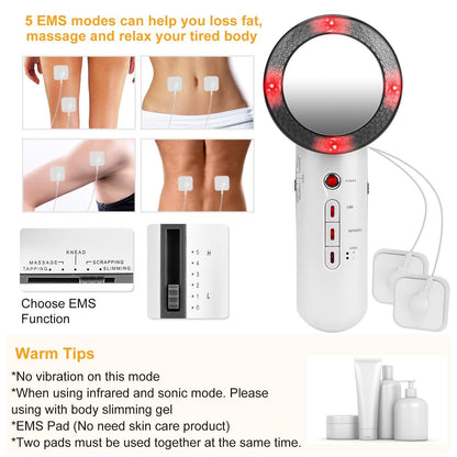 Skorter | 3-in-1 Multifunctional EMS Infrared Massage Device Fat Remover