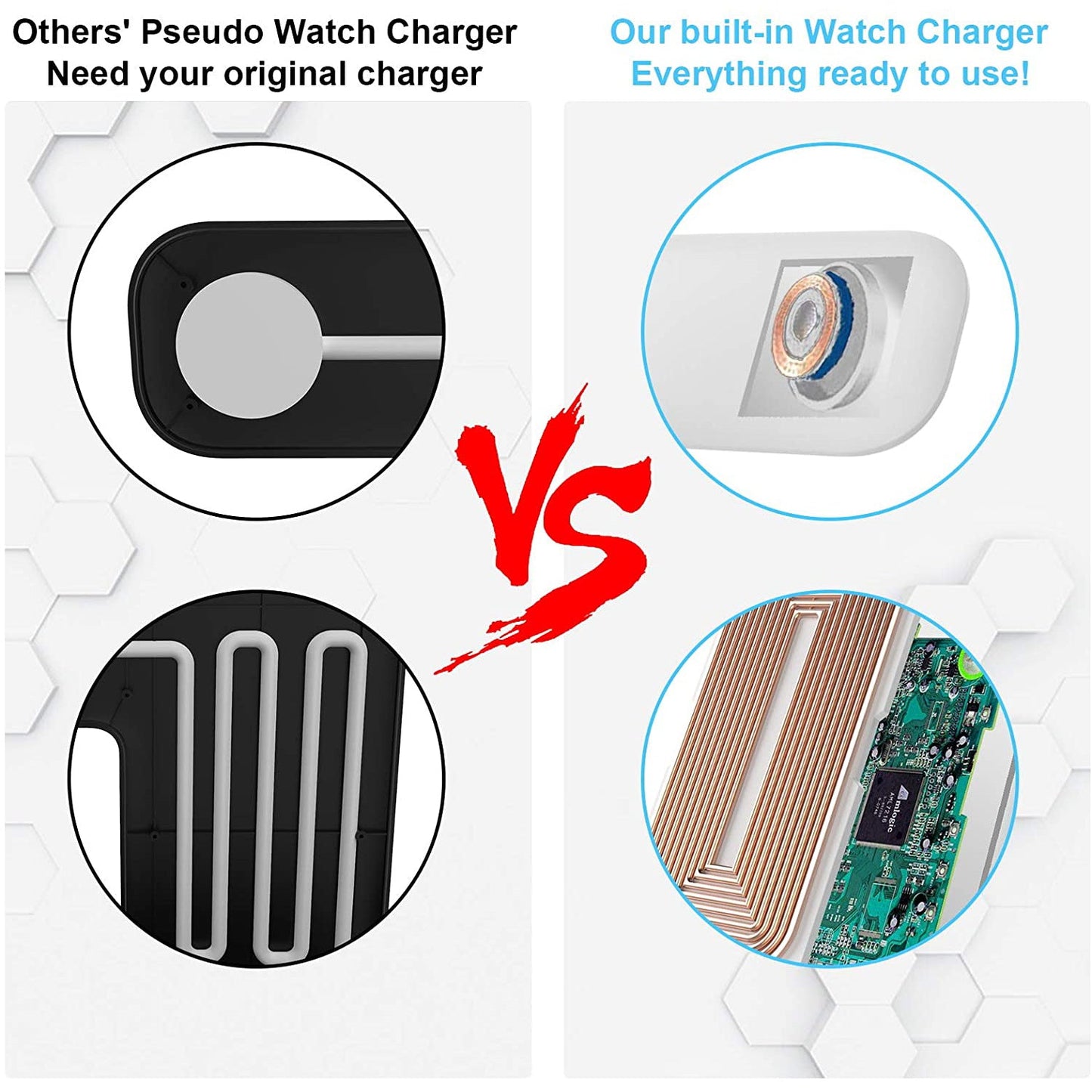 Skorter | 3-in-1 Qi-certified 15W fast charging station