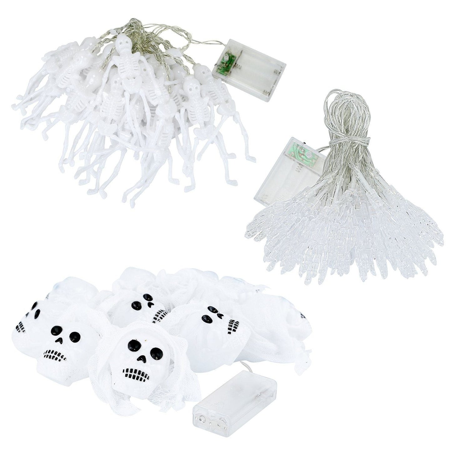 Skorter | 3-Pack: Halloween Light String Decorations