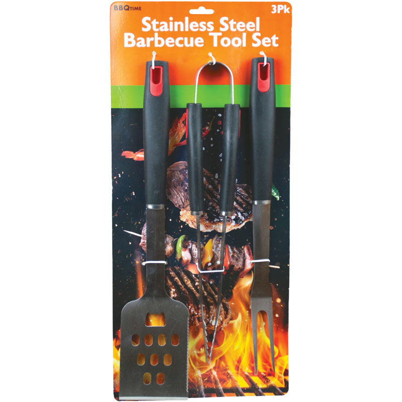 Skorter | 3-Pack: Stainless Steel Grilling Tool Set