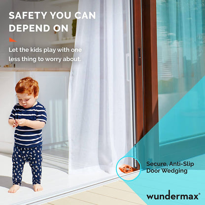 Skorter | 3-Pack: Wundermax Rubber Safety Door Stopper