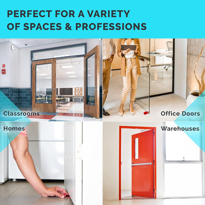 Skorter | 3-Pack: Wundermax Rubber Safety Door Stopper