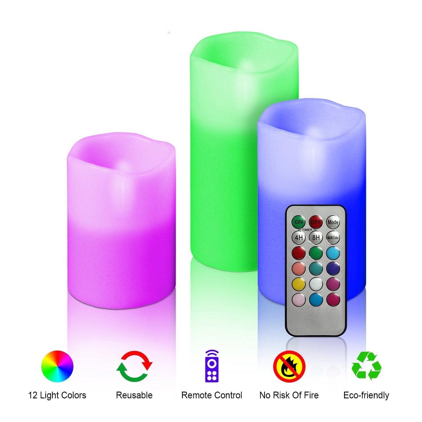 Skorter | 3-Piece: Flameless Votive Candles