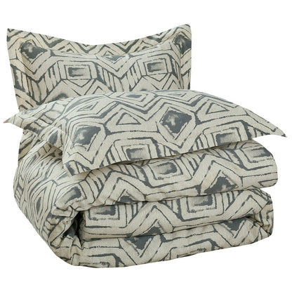 Skorter | 3-Piece: Global Mali Cotton Comforter Set