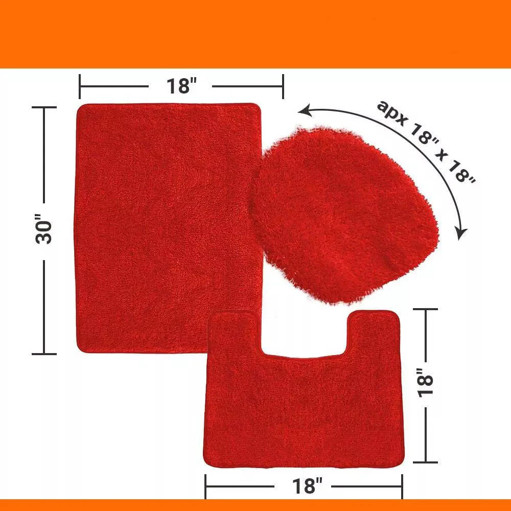 Skorter | 3-piece set: Ben&Jonah Elegant bath mat set