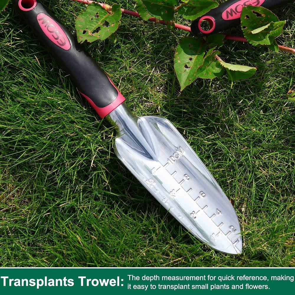 Skorter | 3-piece set: Cast aluminum heavy gardening tool set