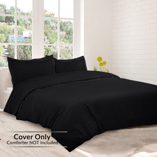 Skorter | 3-piece set: Royal Linens Double Brushed Full Duvet Covers With Zipper Closure