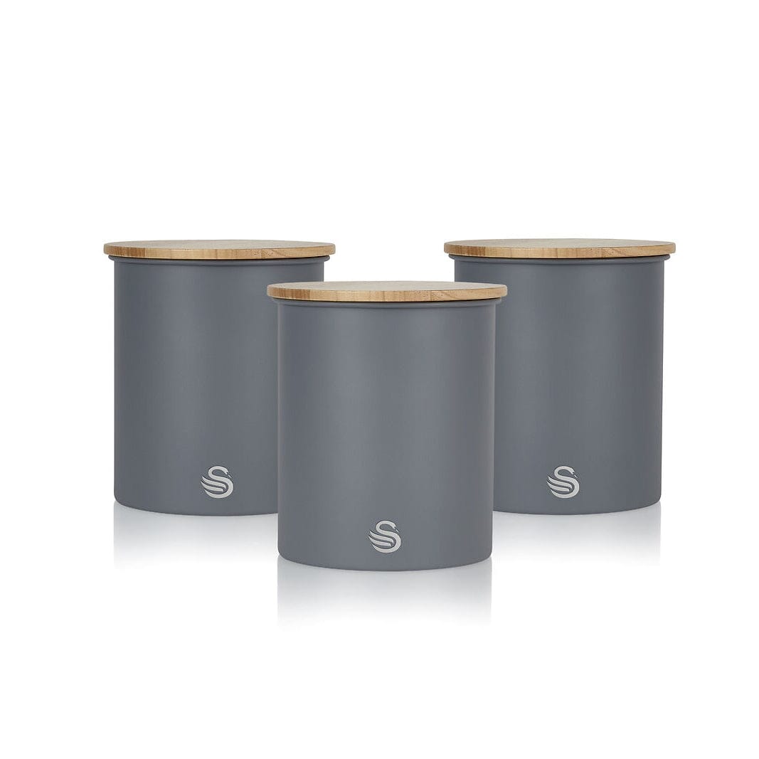 Skorter | 3-piece set: Swan Nordic jars