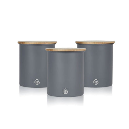 Skorter | 3-piece set: Swan Nordic jars