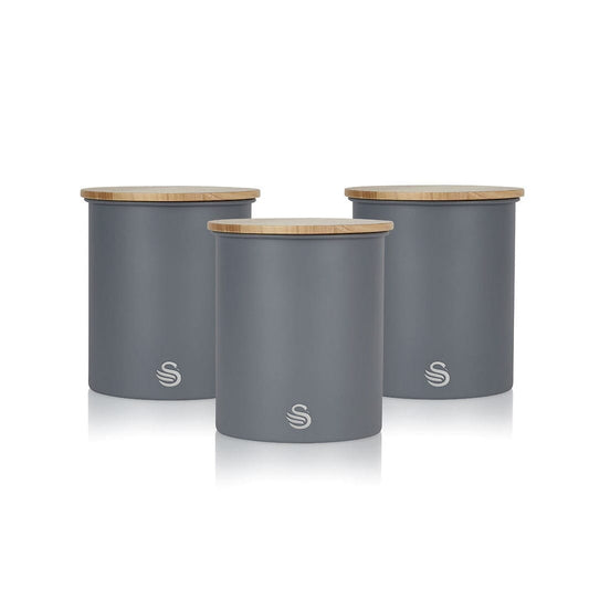 Skorter | 3-piece set: Swan Nordic jars