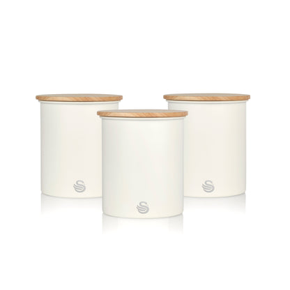 Skorter | 3-piece set: Swan Nordic jars