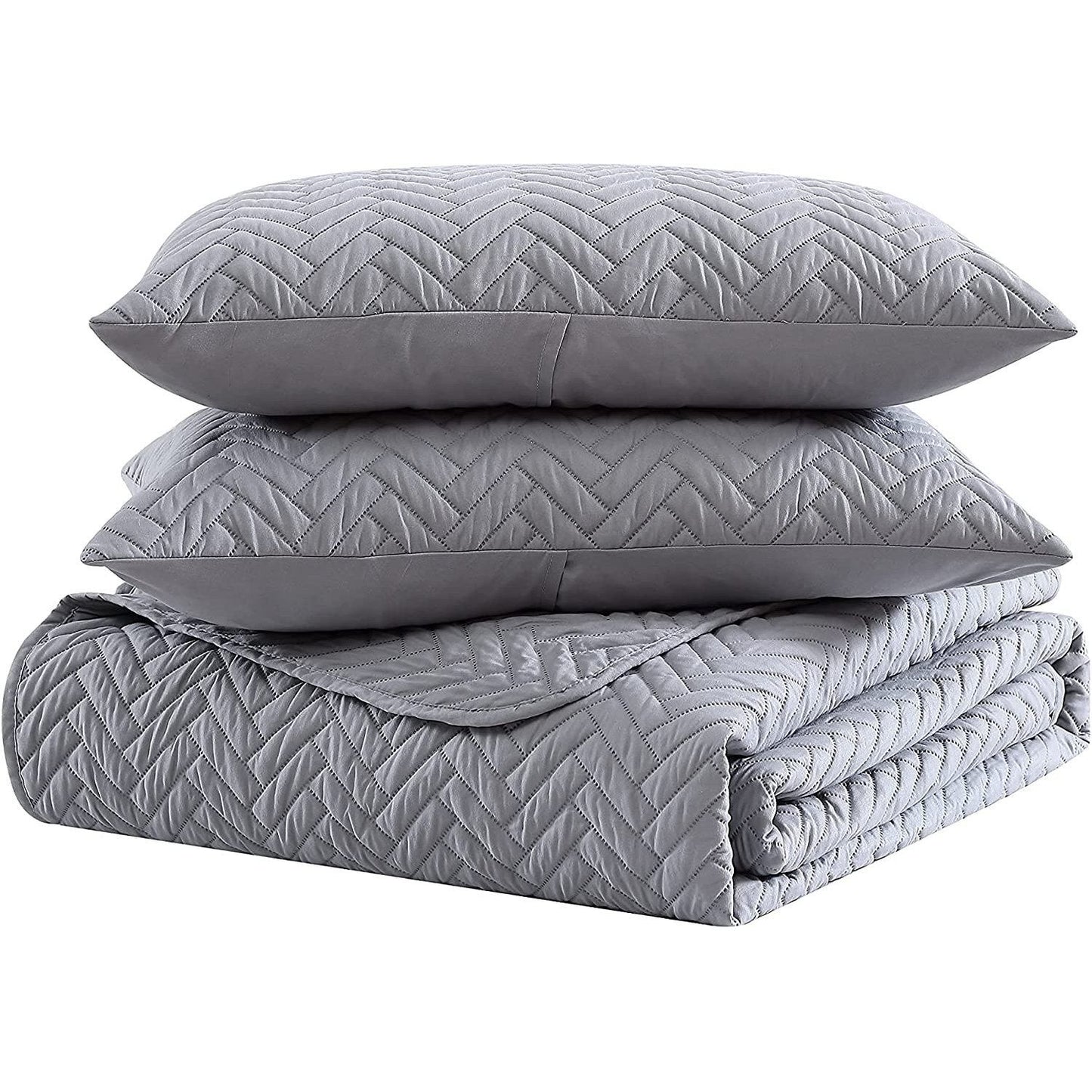 Skorter | 3-Piece: The Nesting Company Birch Bedding Collection Embossed Quilt Tableware Set