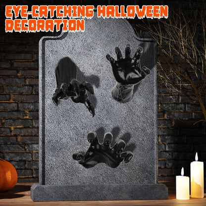 Skorter | 3-Pieces: Spooky Creepy Hands with Illuminated Candle Holders Wall Mounted