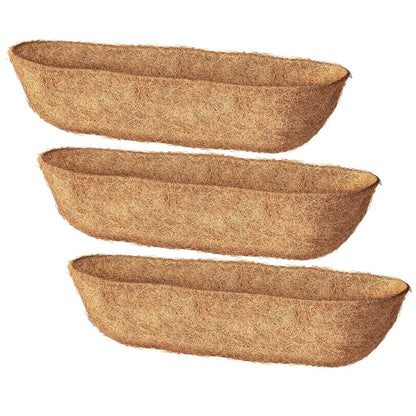 Skorter | 3 pieces: Trough Coco Basket Half Moon Planter Replacement