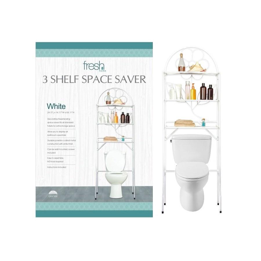 Skorter | 3 Shelf Over Toilet Bathroom Space Saver