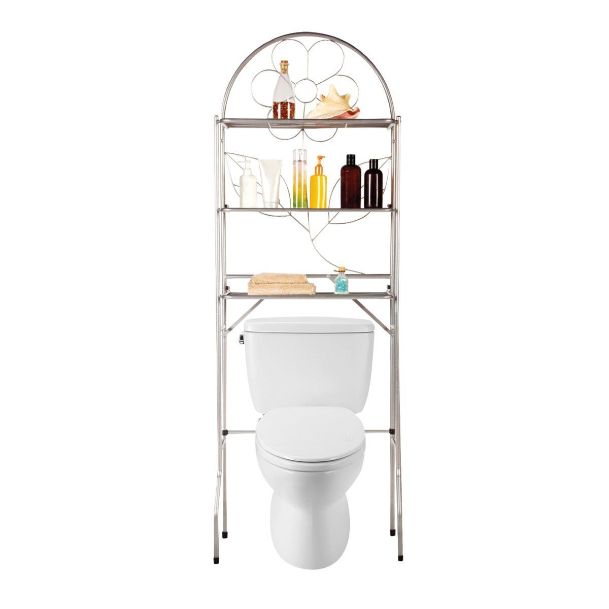 Skorter | 3 Shelf Over Toilet Bathroom Space Saver