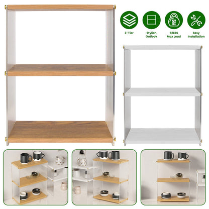 Skorter | 3-layer: Acrylic countertop organizer Bathroom Three storage space