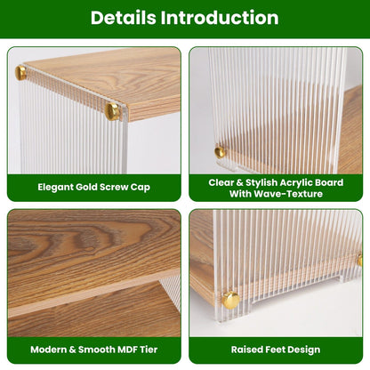 Skorter | 3-layer: Acrylic countertop organizer Bathroom Three storage space