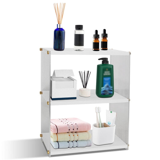 Skorter | 3-layer: Acrylic countertop organizer Bathroom Three storage space