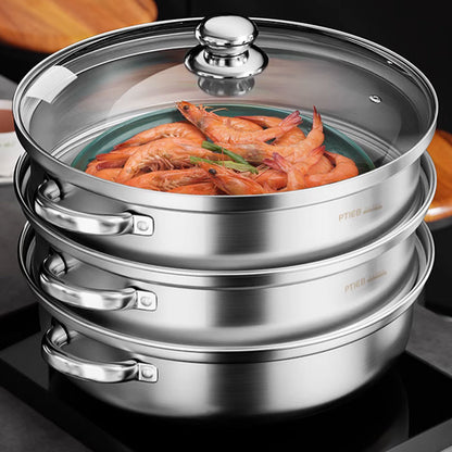 Skorter | 3-Tier Food Steamer - NutriSteam