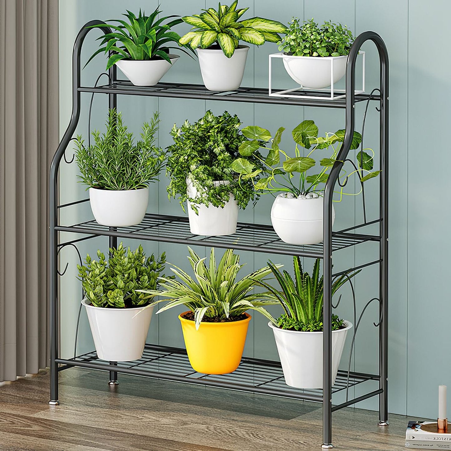 Skorter | 3-layer plant shelf display stand