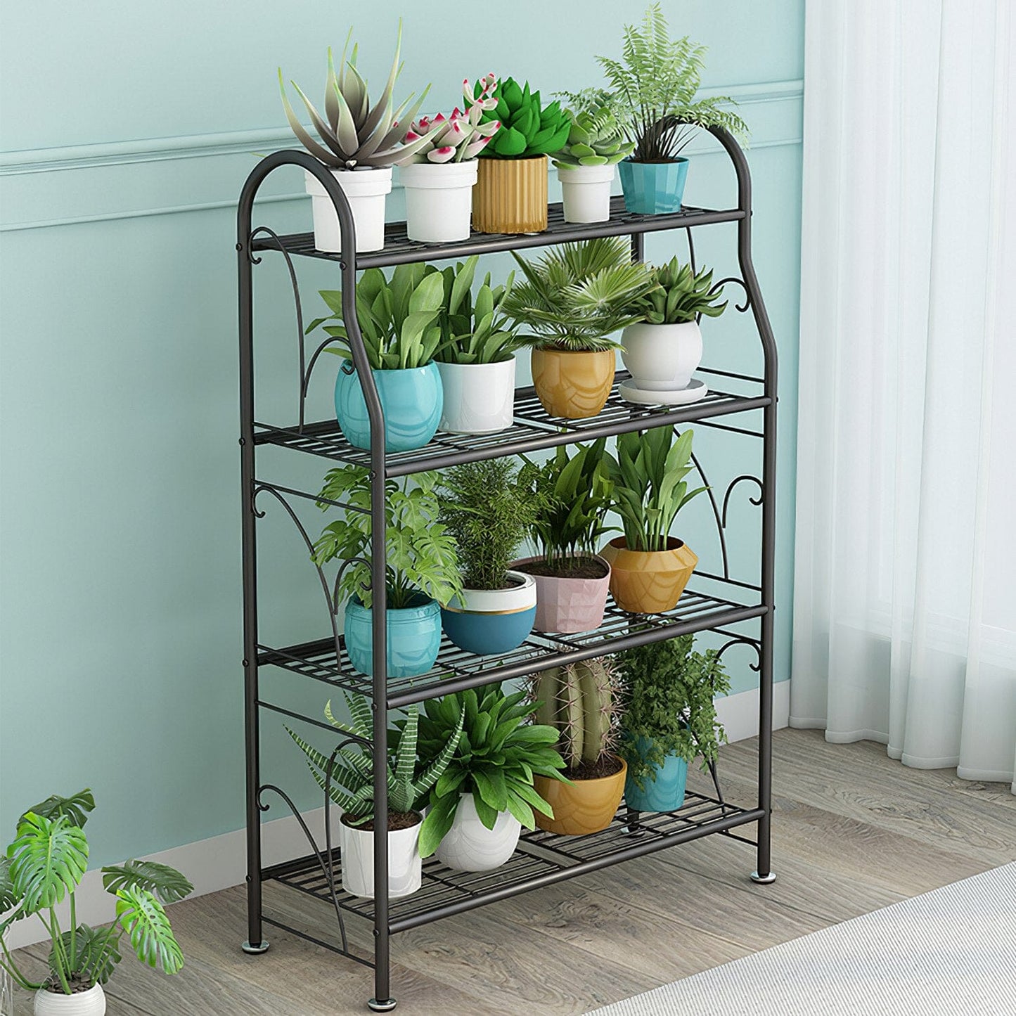 Skorter | 3-layer plant shelf display stand