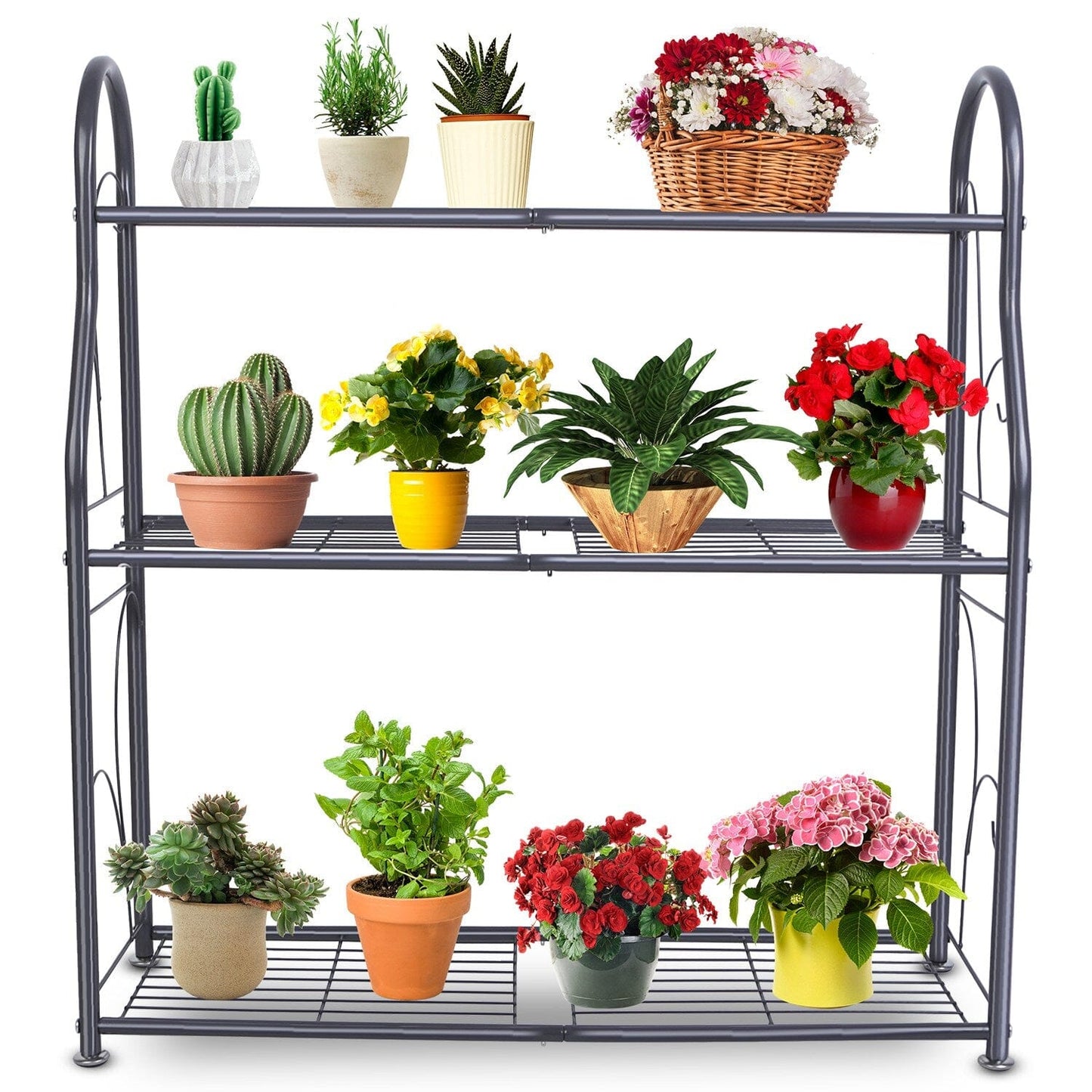Skorter | 3-layer plant shelf display stand