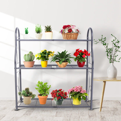 Skorter | 3-layer plant shelf display stand
