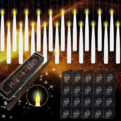 Skorter | Floating LED Candles - MagicGlow - Inspired by Harry Potter - Create a Magical Atmosphere