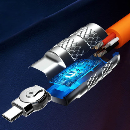 Skorter | 180° Anti-Break Fast Charge Data Cable (120W)