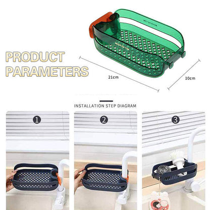 Skorter | 2 in 1 Home Sink Organizer