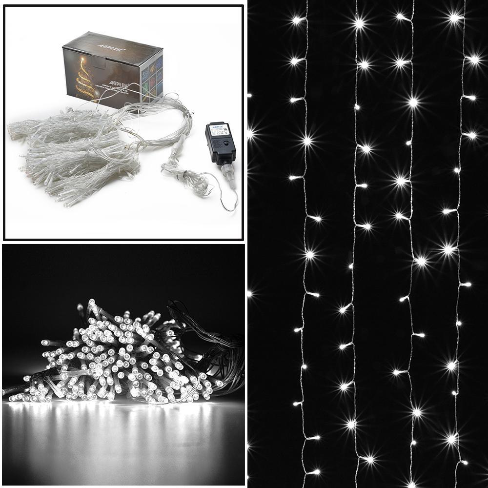 Skorter | 300 LED Curtain Light Safe Voltage Powered - 8 Light Modes