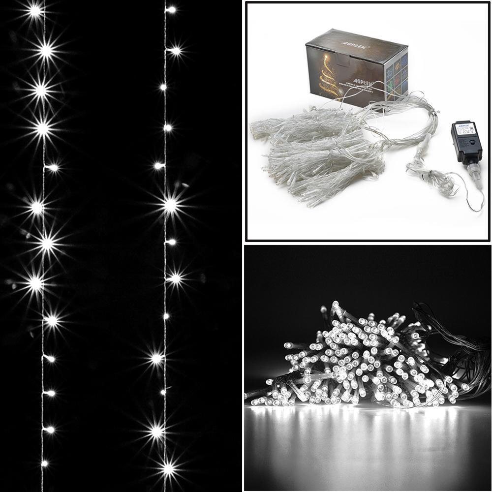 Skorter | 300 LED Curtain Light Safe Voltage Powered - 8 Light Modes