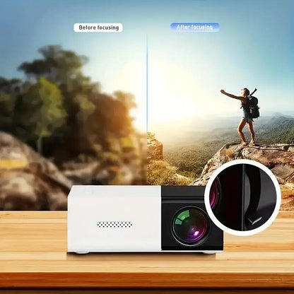 Skorter | 3000+ Lumen HD Mini-projector with remote control