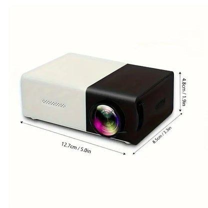 Skorter | 3000+ Lumen HD Mini Projector with Remote Control