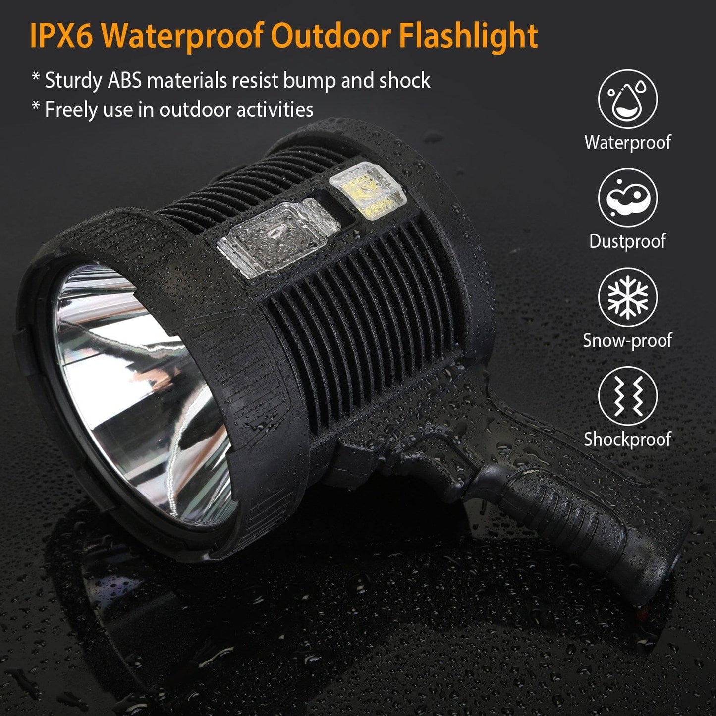 Skorter | 3000LM Rechargeable LED Flashlight