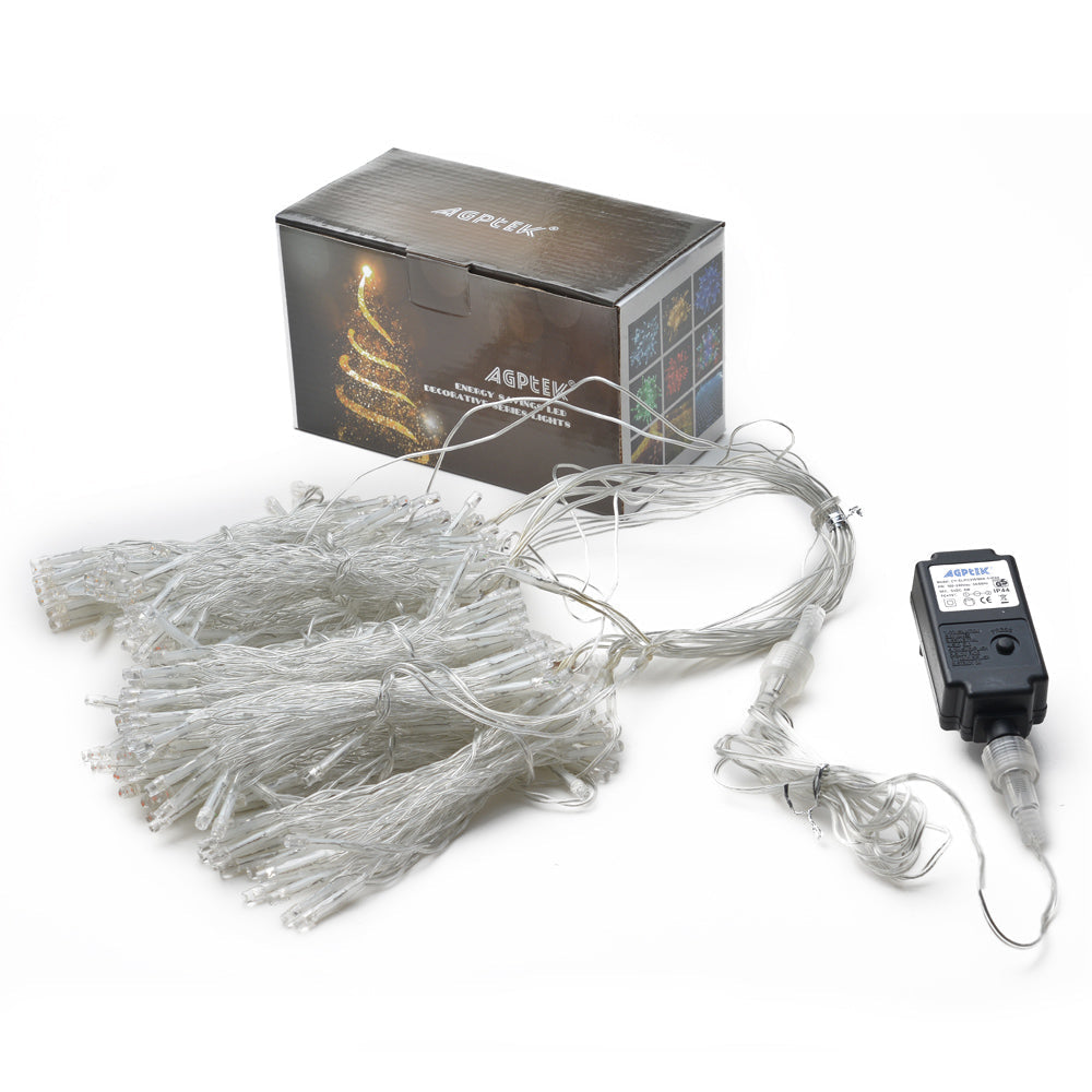 Skorter | 300LED Warm White Starry Fairy Light Curtain Lights
