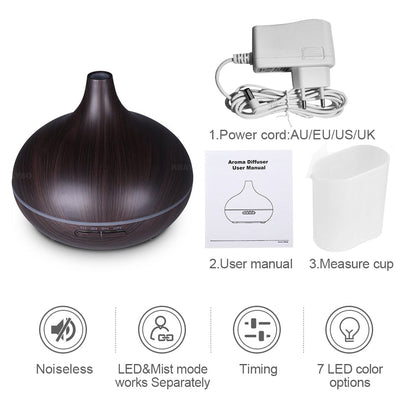 Skorter | 300ml Wood Aroma Diffuser
